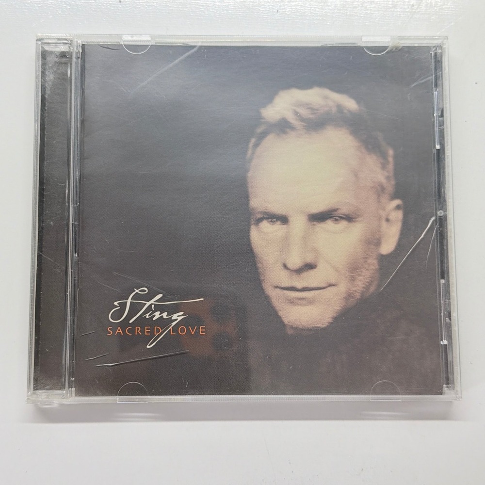 Sting – Sacred Love CD 2003 A&M Records Pop Rock Adult Contemporary